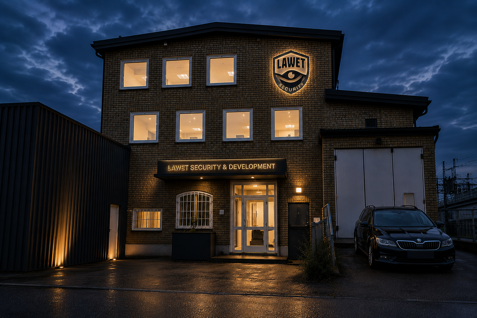 Integrerat passersystem och larm, centralapparat