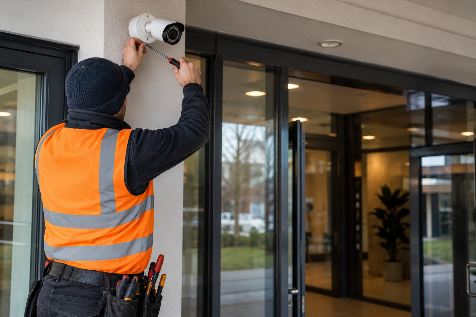 LAWET tekniker på installationsentreprenad